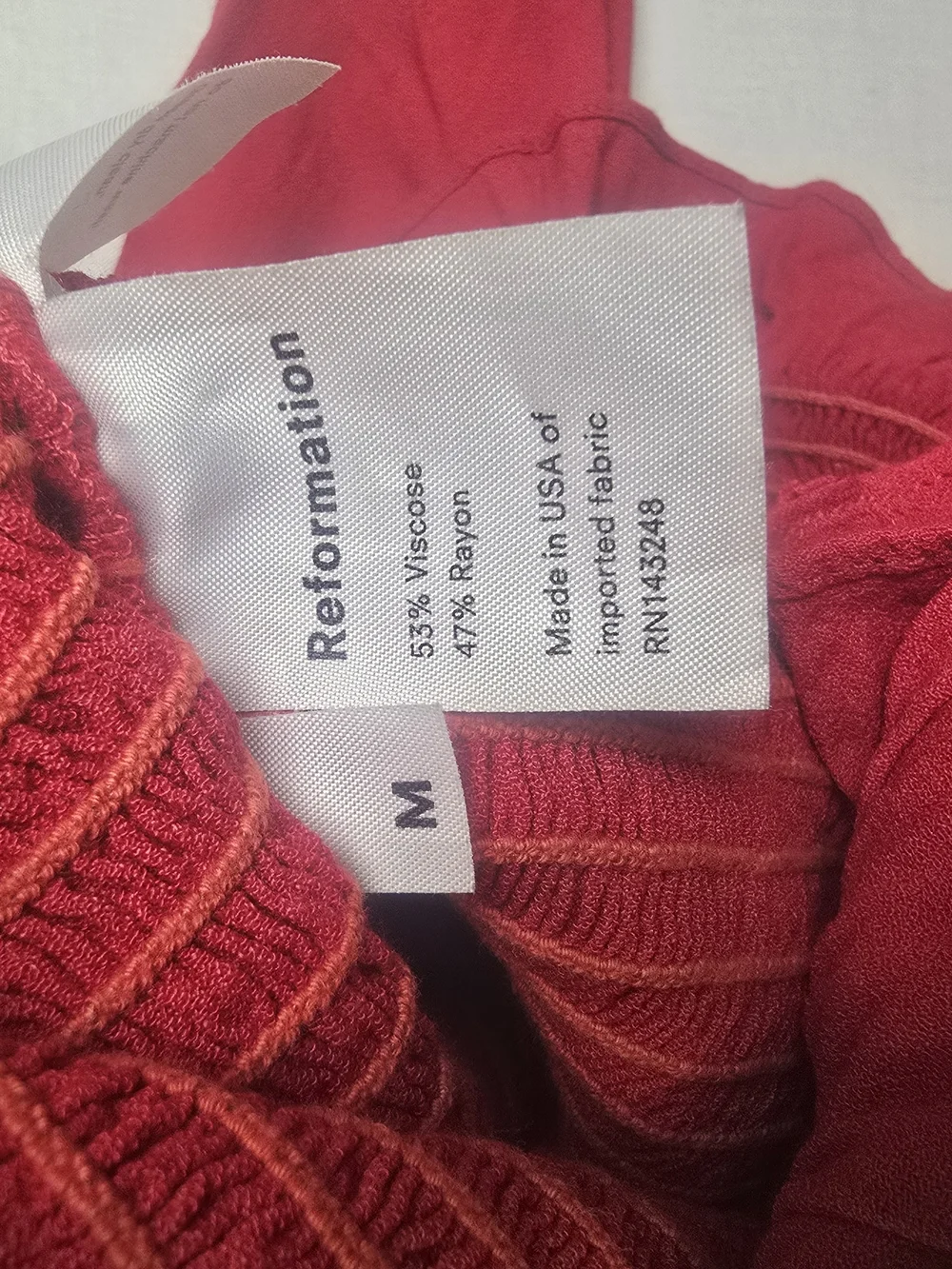 Reformation smocked square